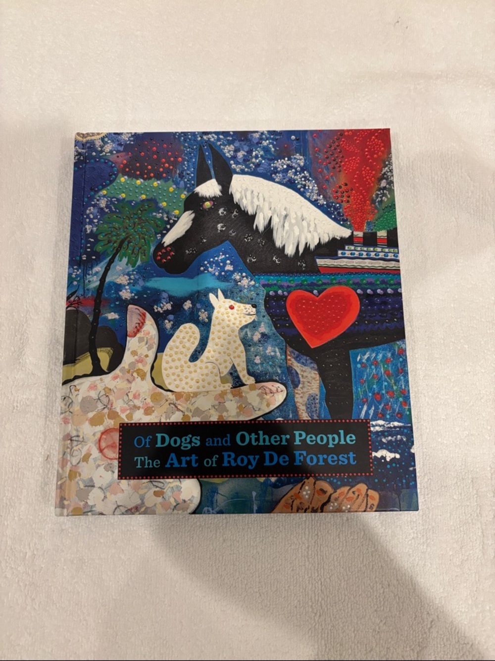 Of Dogs and Other People: Art Book - Blue Cover